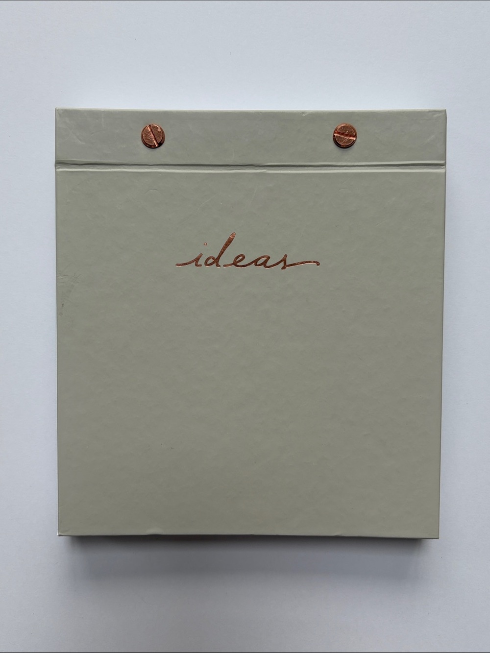 Sage “ideas” Hardcover Notebook